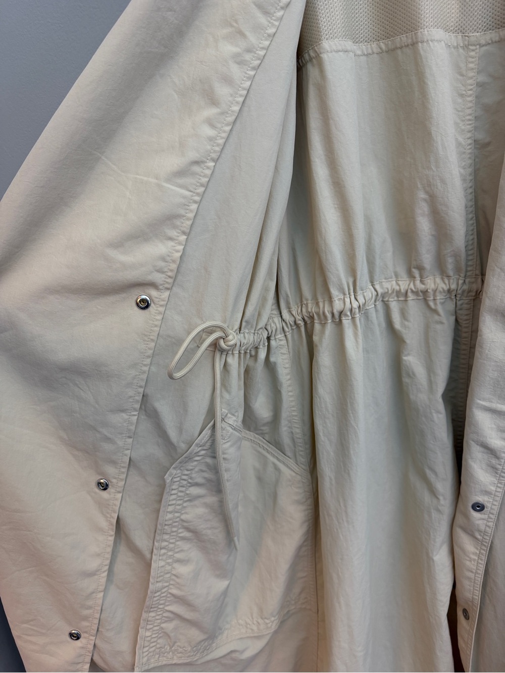 *New* Athleta Luna Trench Jacket, Size Medium - Picture 6 of 6